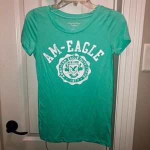 American Eagle Outfitters T-shirt, mint, Small